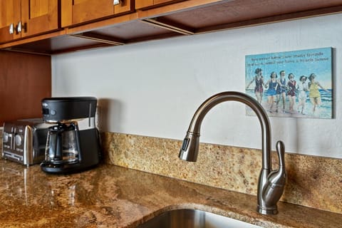 New fixtures.and variety of small appliances.