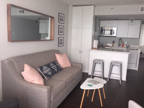 Brand new, modern renovation - quartz counter tops, all new furniture