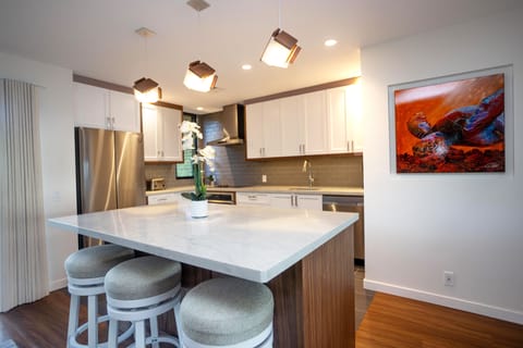 Endless countertop space in your updated kitchen area!