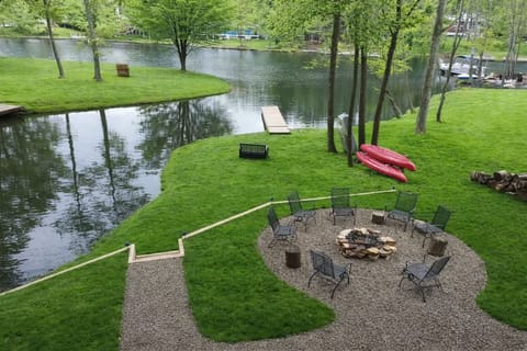 View from the rear porch