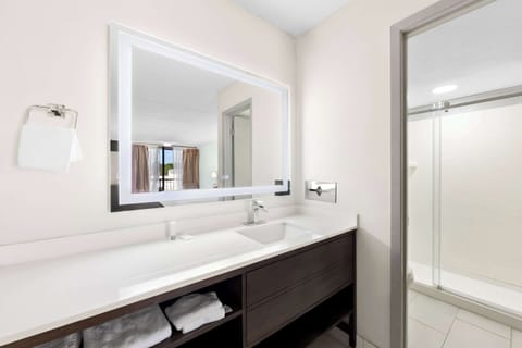 Premium bedding, down comforters, pillowtop beds, desk