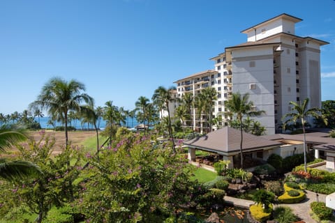 Take in the beautiful ocean view from the lanai.