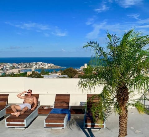 chill out on the rooftop