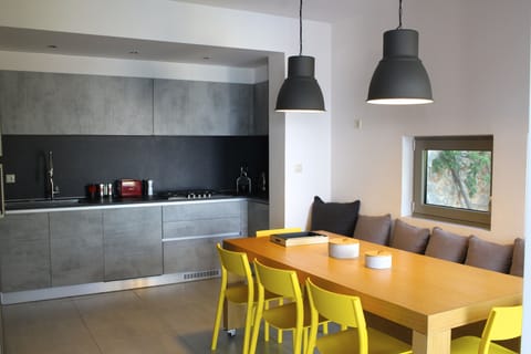 Fully equipped kitchen on the ground floor