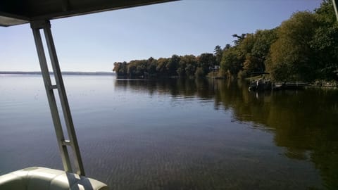 Soak up the sun and watch the fish jump