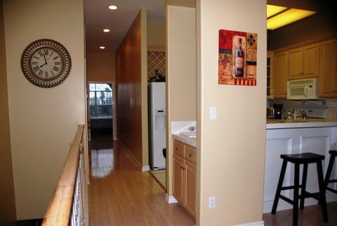 Hallway leading to Upstairs Master Bedroom