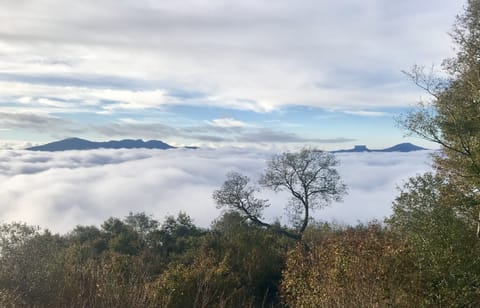 On Cloud 9 with Clouds Below

