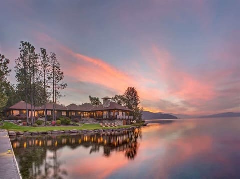 The Point at Sandpoint. 365` private waterfront. Luxury