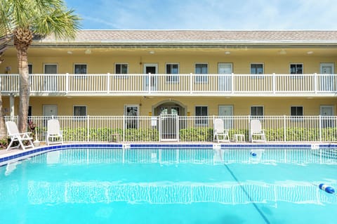 Pool View - we are on the second floor