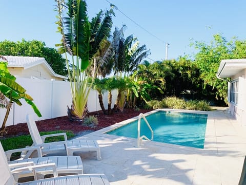 Private Pool at your private Holmes Beach Oasis on Anna Maria Island