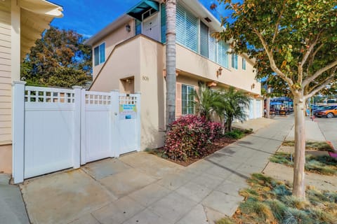 Outside gate entrance to Blue Topaz.