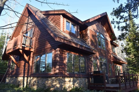 Backside view of the house