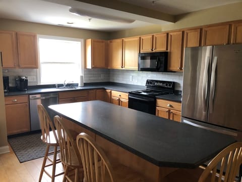 Center island with seating