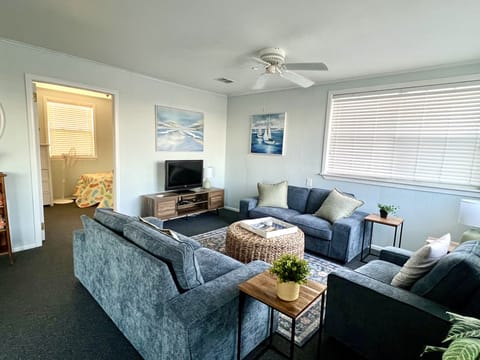 Bright and cheerful living area