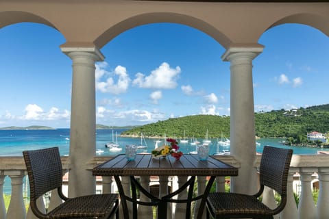 Enjoy your morning coffee or evening glass of wine on the balcony.