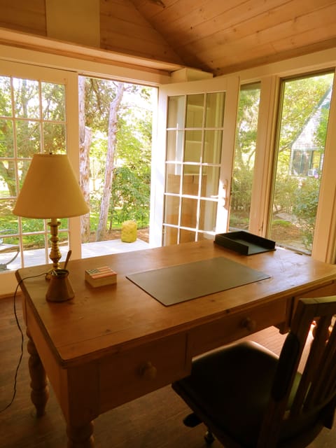 View from private office space.