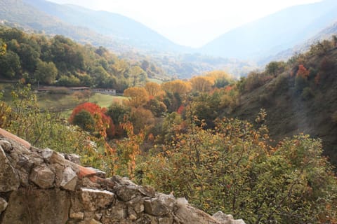 View of the valley from the terrace