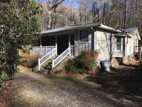 Front of the cottage