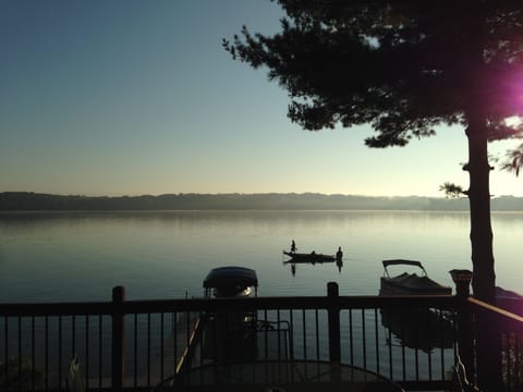 morning view from deck