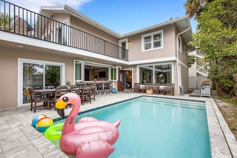 Hosting a family reunion, corporate retreat, or destination wedding? This massive 9-bedroom estate is custom-built for large groups, sleeping up to 26 guests.