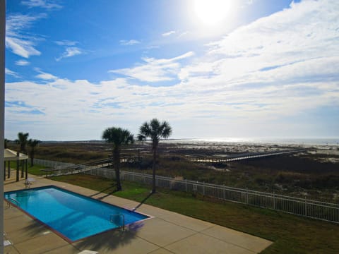 Balcony View - view of pool & beach