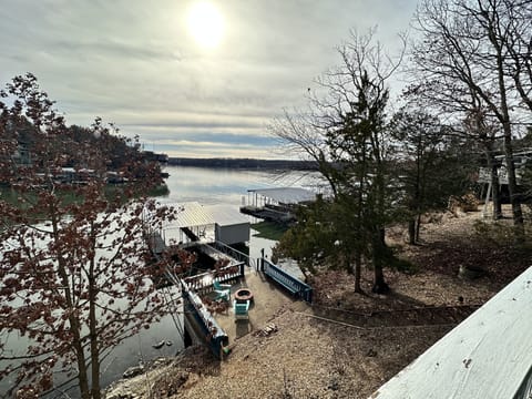Enjoy amazing sunsets and sunrises from the deck.