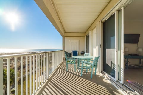 balcony area