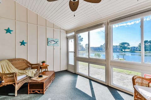 Direct Water Views From Sunroom