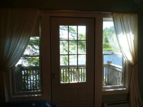 Third Bedroom - view of balcony.