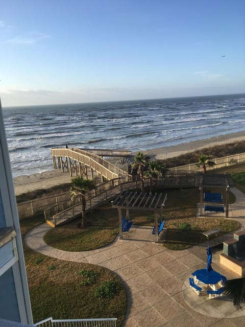 Beach Access and View from Balcony