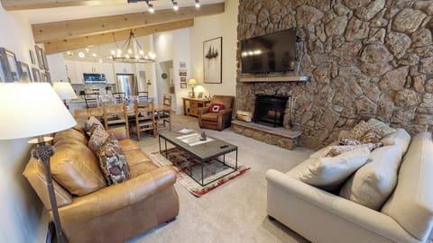 Beaver Creek West Condo #28 living room and kitchen