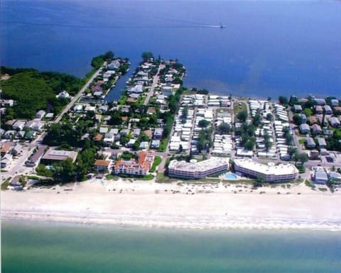 Beachfront location directly on over 7.5 miles of white sandy beach