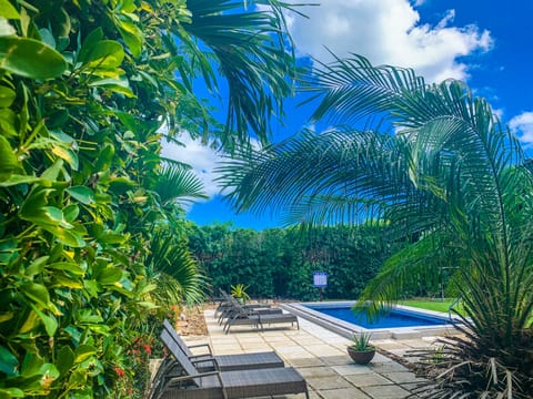 Refreshing retreat in total privacy.