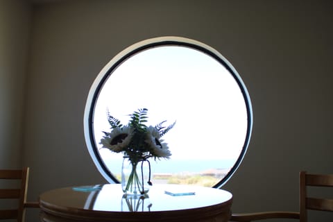 Enjoy a cup of coffee in the master bedroom overlooking the beautiful view