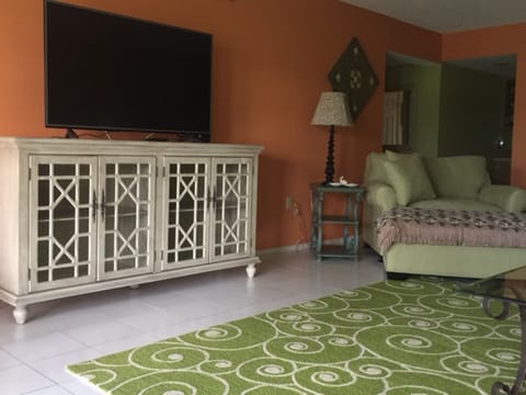 Condo is 1363 sq ft , very roomy 2 bedroom 2 bath