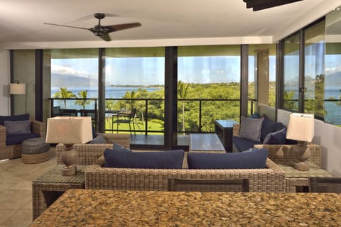 Spectacular view and new furnishings
