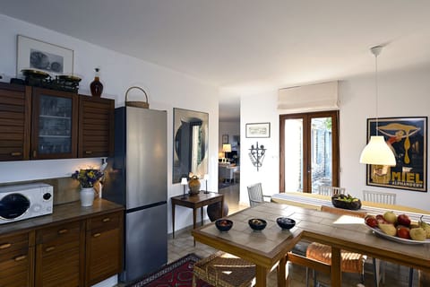 Kitchen view towards living room