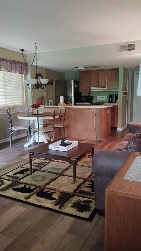 Dinning area and Kitchen with all new stainless steel appliances