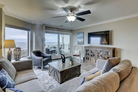 Sit back and relax while watching and listening to the ocean waves.
