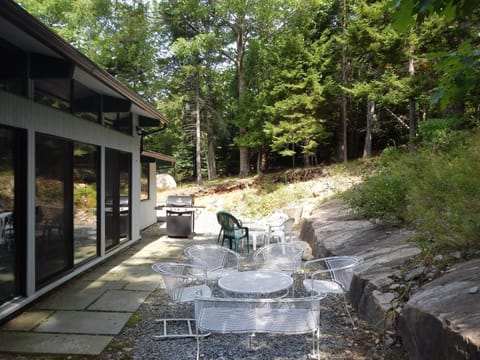 Patio seen from a different angle