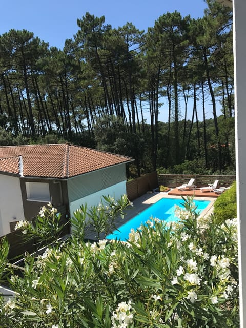 View from the main bedroom's balcony