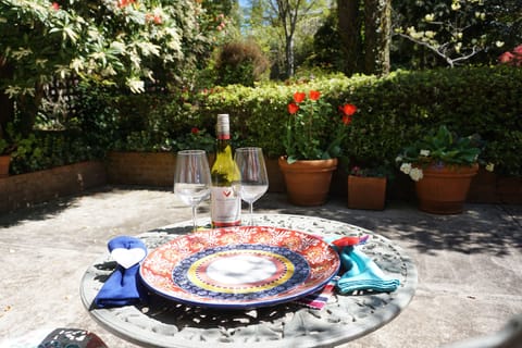 enjoy a wine in the garden or spot some local birds