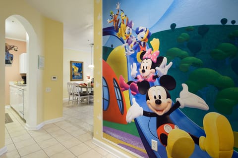 Micky and friends will greet you with open arms at the entrance.