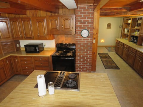 Multiple Cook Stations and well-stocked cabinetry