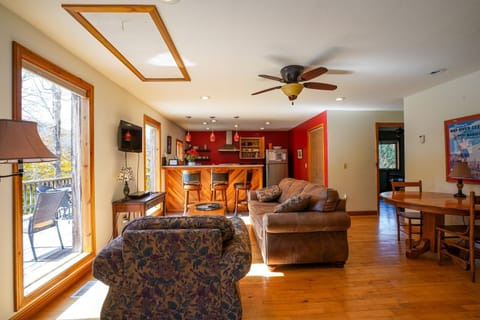 Your living room and kitchen delight. PHOTO by Vern Patterson