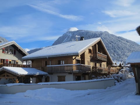 Building in Winter. Apt 4 Terrace is the closest one in this picture.
