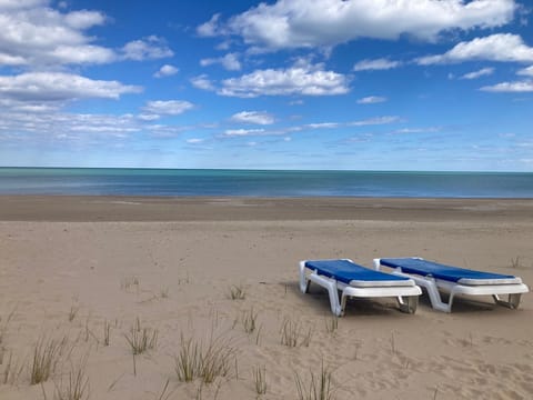 View from the beach
