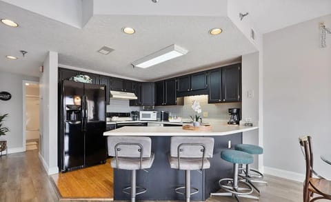 Condo, 3 Bedrooms | Private kitchen | Fridge, microwave, dishwasher, coffee/tea maker