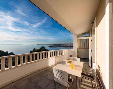 Standard Villa, Multiple Beds, Non Smoking | Balcony view