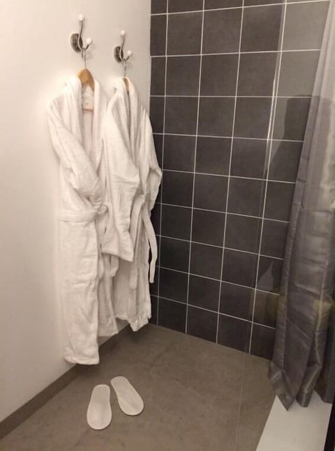 Comfort Double Room (La XIX) | Bathroom amenities | Shower, rainfall showerhead, free toiletries, hair dryer